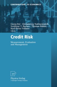 Cover image: Credit Risk 1st edition 9783790800548