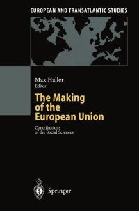 Imagen de portada: The Making of the European Union 1st edition 9783540410126