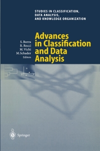 صورة الغلاف: Advances in Classification and Data Analysis 1st edition 9783540414889