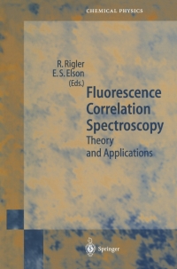 Cover image: Fluorescence Correlation Spectroscopy 1st edition 9783540674337