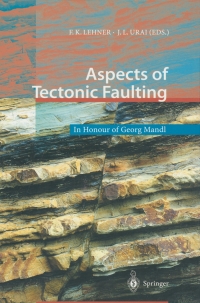 Cover image: Aspects of Tectonic Faulting 1st edition 9783540657088
