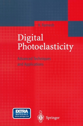 Cover image: Digital Photoelasticity 9783642640995