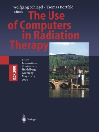Imagen de portada: The Use of Computers in Radiation Therapy 1st edition 9783540671763