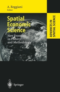 Imagen de portada: Spatial Economic Science 1st edition 9783540674931