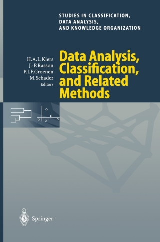 Imagen de portada: Data Analysis, Classification, and Related Methods 1st edition 9783540675211