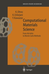 Titelbild: Computational Materials Science 9783540639619