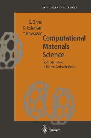 Cover image: Computational Materials Science 9783540639619