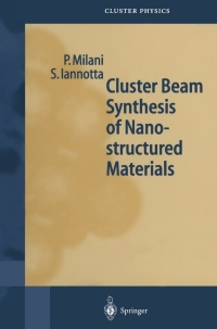 Imagen de portada: Cluster Beam Synthesis of Nanostructured Materials 9783540643708