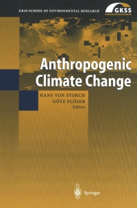 Cover image: Anthropogenic Climate Change 1st edition 9783540650331