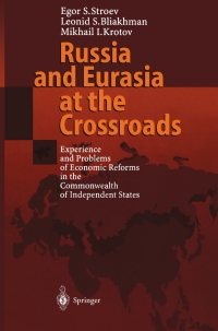 Omslagafbeelding: Russia and Eurasia at the Crossroads 9783540657217