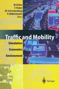 Cover image: Traffic and Mobility 1st edition 9783540662952