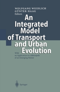 Cover image: An Integrated Model of Transport and Urban Evolution 1st edition 9783540663317