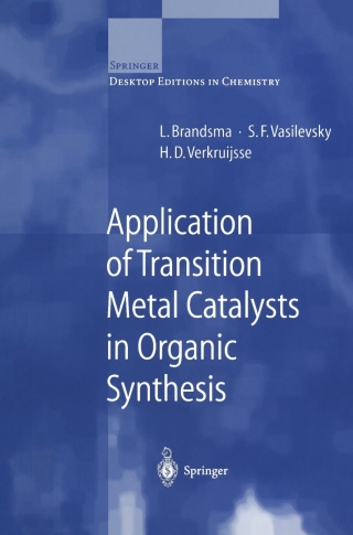 Imagen de portada: Application of Transition Metal Catalysts in Organic Synthesis 9783540628316
