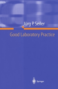 Cover image: Good Laboratory Practice 9783540679387