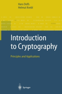 Imagen de portada: Introduction to Cryptography 9783540422785