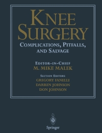 Imagen de portada: Knee Surgery 1st edition 9783540781103