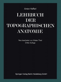 Cover image: Lehrbuch der topographischen Anatomie 3rd edition 9783540045106