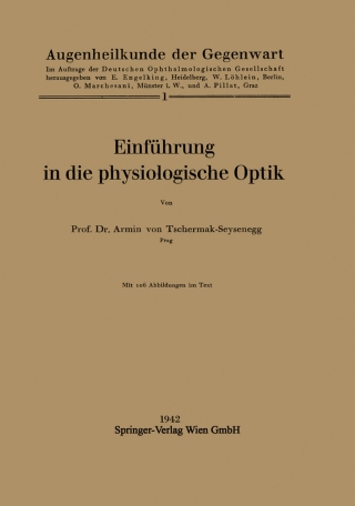 Imagen de portada: Einführung in die physiologische Optik 9783642888212