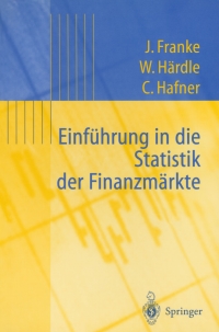 Titelbild: Einführung in die Statistik der Finanzmärkte 9783540417224