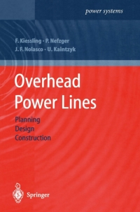 Omslagafbeelding: Overhead Power Lines 9783540002970