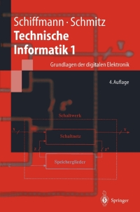 表紙画像: Technische Informatik 1 4th edition 9783540421702