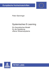 Cover image: Systemisches E-Learning 1st edition 9783631594629