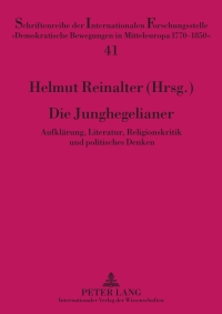 Cover image: Die Junghegelianer 1st edition 9783631603857