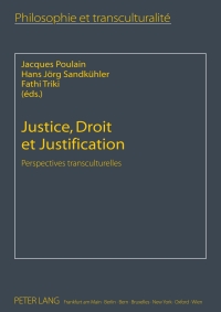 Cover image: Justice, Droit et Justification 1st edition 9783631608241