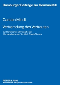 Cover image: Verfremdung des Vertrauten 1st edition 9783631597323