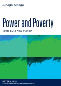 Cover image: Power and Poverty 1st edition 9783631603826