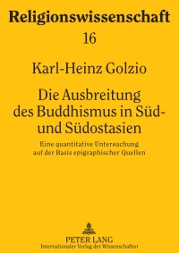 Cover image: Die Ausbreitung des Buddhismus in Sued- und Suedostasien 1st edition 9783631612590