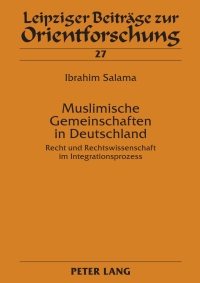 Imagen de portada: Muslimische Gemeinschaften in Deutschland 1st edition 9783631610572