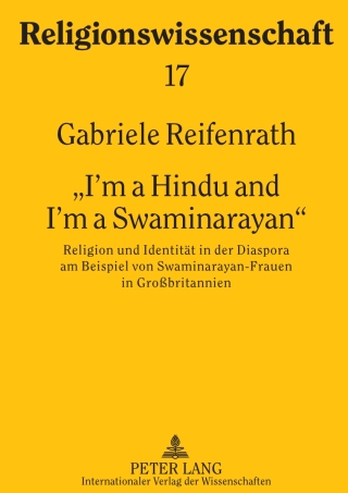 Cover image: «I’m a Hindu and I’m a Swaminarayan» 1st edition 9783631608395