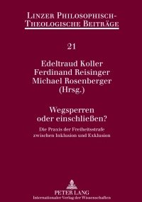 Omslagafbeelding: Wegsperren oder einschließen? 1st edition 9783631608135