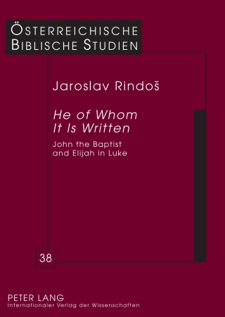Cover image: «He of Whom It Is Written» 1st edition 9783631605509
