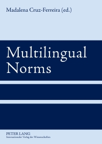 Cover image: Multilingual Norms 1st edition 9783631596371