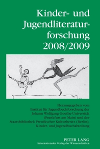 Cover image: Kinder- und Jugendliteraturforschung 2008/2009 1st edition 9783631599334