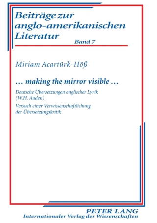 Imagen de portada: … making the mirror visible … 1st edition 9783631613856