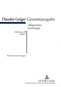 Omslagafbeelding: Ranulf contra Geiger 1st edition 9783631617854