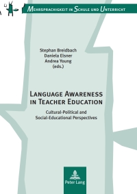 Cover image: Language Awareness in Teacher Education 1st edition 9783631614648