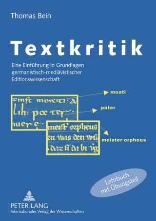Immagine di copertina: Textkritik 1st edition 9783631612378