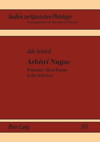 Cover image: Arbitri Nugae 1st edition 9783631605837