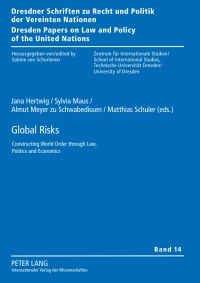 Imagen de portada: Global Risks 1st edition 9783631592915