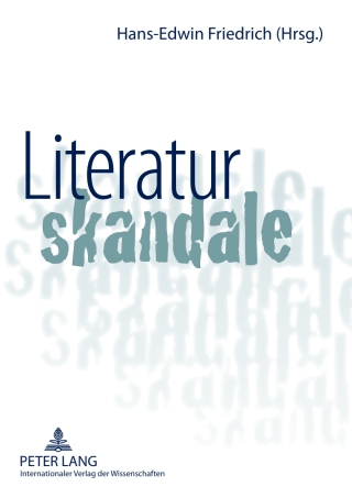 Cover image: Literaturskandale 1st edition 9783631583968