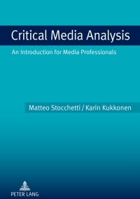 Cover image: Critical Media Analysis 1st edition 9783631605844