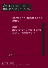 Cover image: Das deuteronomistische Geschichtswerk 1st edition 9783631606940