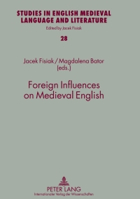 Cover image: Foreign Influences on Medieval English 1st edition 9783631614242