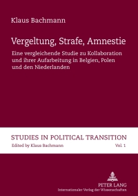 صورة الغلاف: Vergeltung, Strafe, Amnestie 1st edition 9783631615126