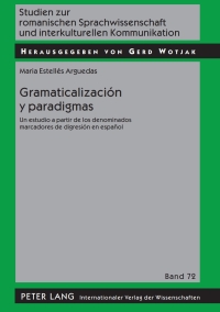 Cover image: Gramaticalización y paradigmas 1st edition 9783631604229