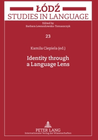 Cover image: Identity through a Language Lens 1st edition 9783631616024